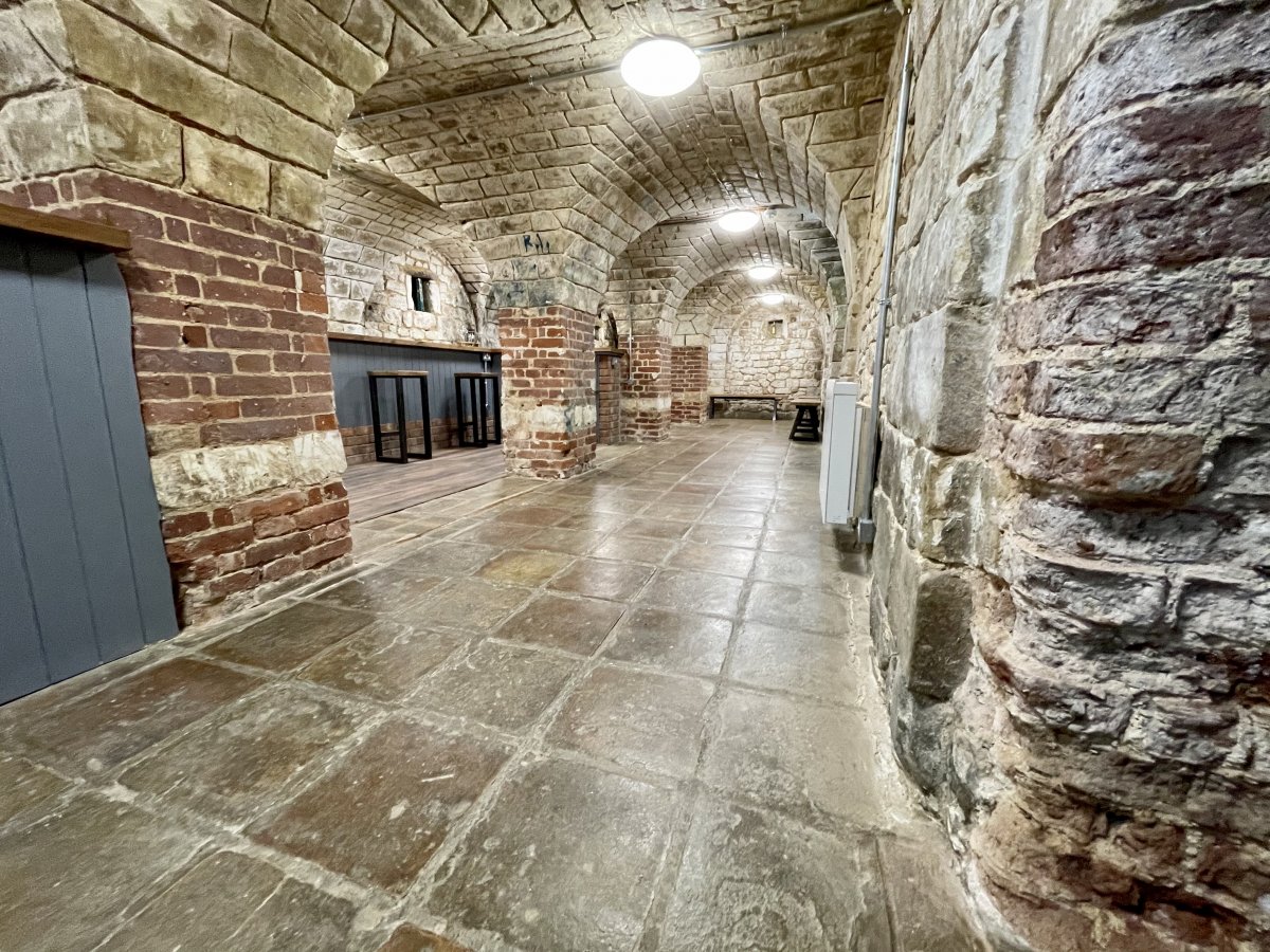 Lydney House - stunning cellar bar perfect for a party